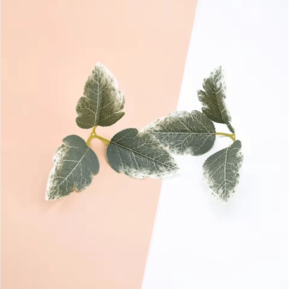 GreenLeaf 2050PCS Artificial Silk Green Leaves Bulk DIY Wedding Home Decor 1