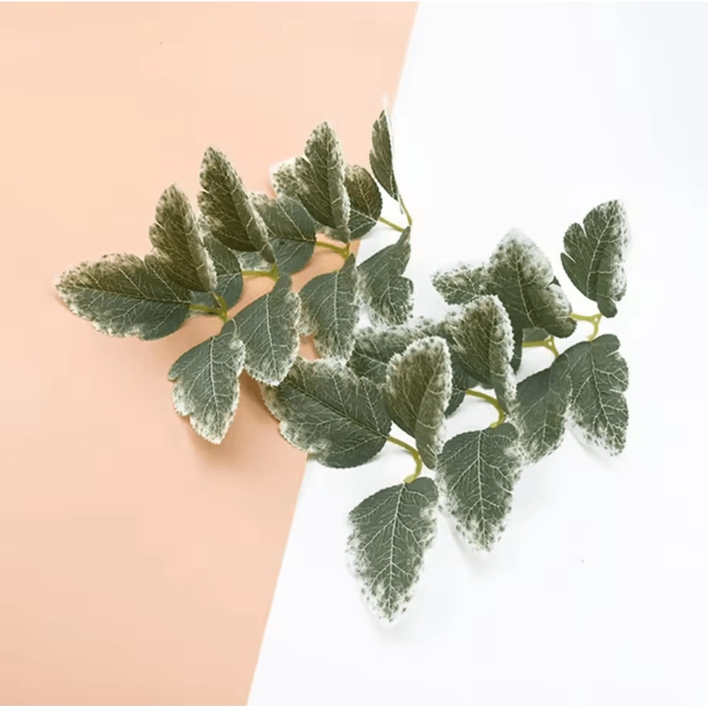GreenLeaf 2050PCS Artificial Silk Green Leaves Bulk DIY Wedding Home Decor 3