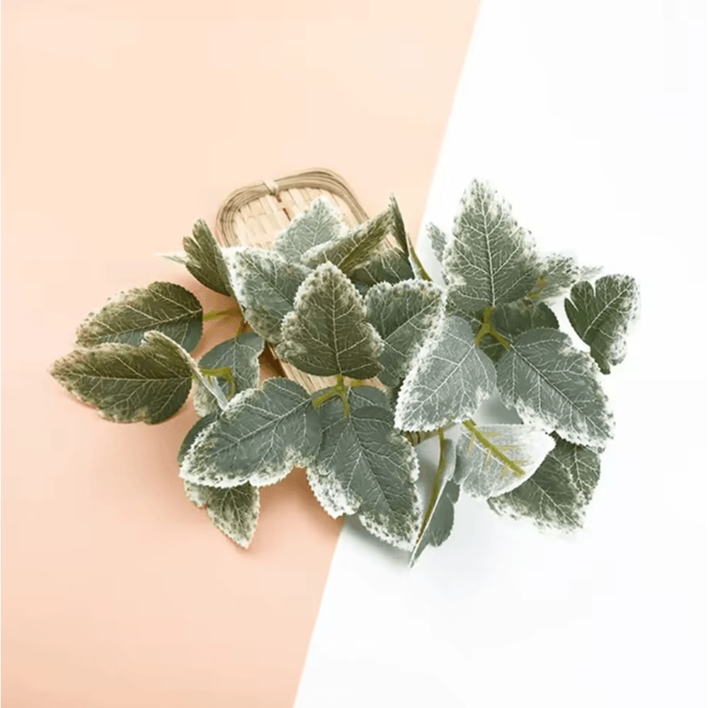 GreenLeaf 2050PCS Artificial Silk Green Leaves Bulk DIY Wedding Home Decor 5