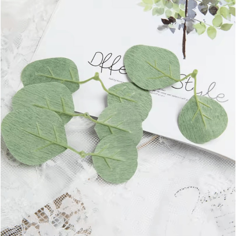 GreenLuxe 50100PCS Artificial Eucalyptus Leaves Silk Greenery DIY Wedding Home Decor 4