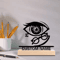 VisionCraft Personalized Ophthalmologist Metal Statue Wooden Base Desk Decor Gift 1