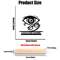 VisionCraft Personalized Ophthalmologist Metal Statue Wooden Base Desk Decor Gift 3