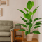 GreenMajesty 433 Inch Large Artificial Plant Tree Lush Indoor Outdoor Decor 3