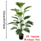 GreenMajesty 433 Inch Large Artificial Plant Tree Lush Indoor Outdoor Decor 5