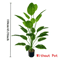 GreenMajesty 433 Inch Large Artificial Plant Tree Lush Indoor Outdoor Decor 7