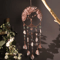 LunaCrystal Natural Agate Dream Catcher Wall Hanging Moon Star Sun Boho Decor 1