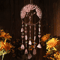 LunaCrystal Natural Agate Dream Catcher Wall Hanging Moon Star Sun Boho Decor 2
