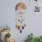 LunaCrystal Natural Agate Dream Catcher Wall Hanging Moon Star Sun Boho Decor 4