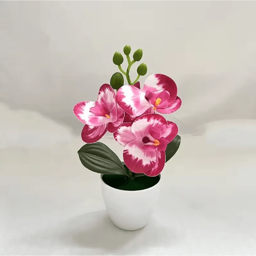 MiniZen Artificial Bonsai Plant Potted Fake Tree For Home Desk Decor 6