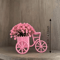 RustiCycle Vintage Mini Bicycle Model With Flower Basket Desk Decor 5