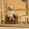 CozyNest 1 By 12 Scale Miniature Plaid Wooden Sofa For Dollhouse Decor 1