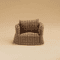 CozyNest 1 By 12 Scale Miniature Plaid Wooden Sofa For Dollhouse Decor 5
