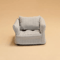 CozyNest 1 By 12 Scale Miniature Plaid Wooden Sofa For Dollhouse Decor 6