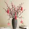 FestiveBerry Artificial Holly Red Berry Plant Decor For Home And Party Styling 2