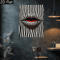 MonoMuse Abstract Striped Lip Canvas Wall Art Black And White Modern Decor 3