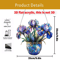 SunBloom Acrylic Hanging Plant Suncatcher Basket Decor For Home And Window 6