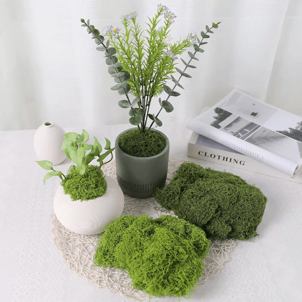 GreenScape DIY Artificial Moss Decor For Crafts Garden And Home Styling 0