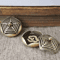 ZenRelic Antique Brass Dragon Phoenix Incense Burner Mini Table Decor 2