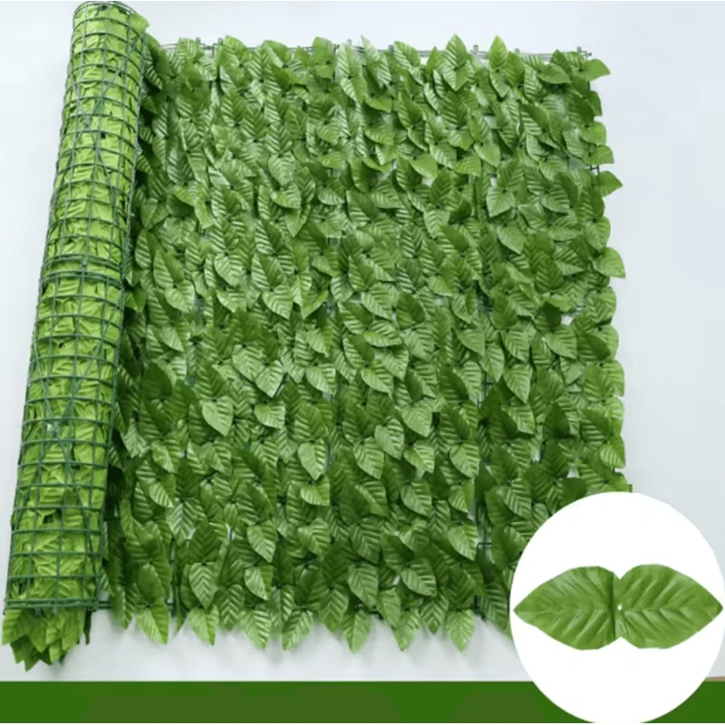 GreenShield Artificial Ivy Fence Panel Privacy Screen For Garden Balcony And Outdoor Decor 5