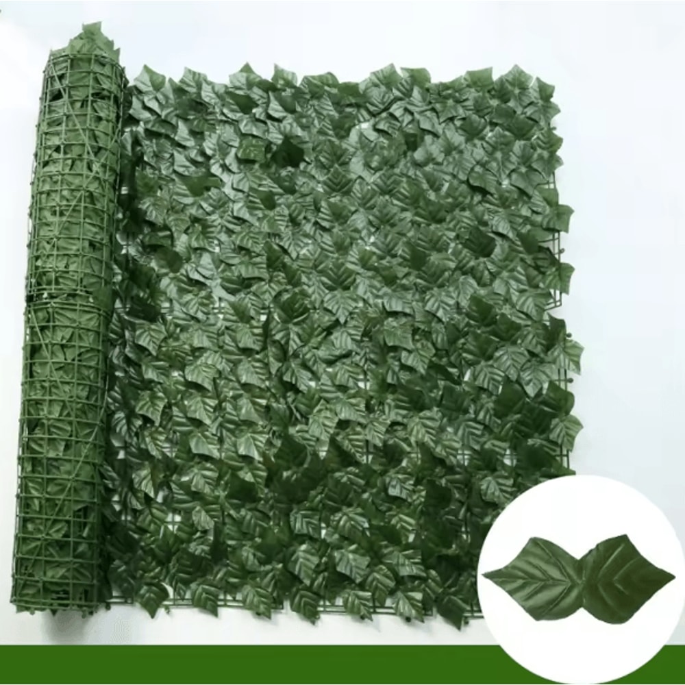 GreenShield Artificial Ivy Fence Panel Privacy Screen For Garden Balcony And Outdoor Decor 6