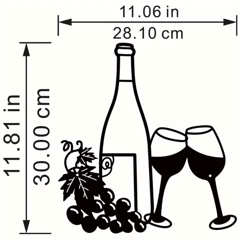 Minimalist Black Metal Coffee Cup Wall Art Decor For Kitchen And Coffee Bar 5