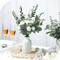 EverLeaf Mixed Artificial Eucalyptus Leaves Bulk For Wedding Floral Decor 0