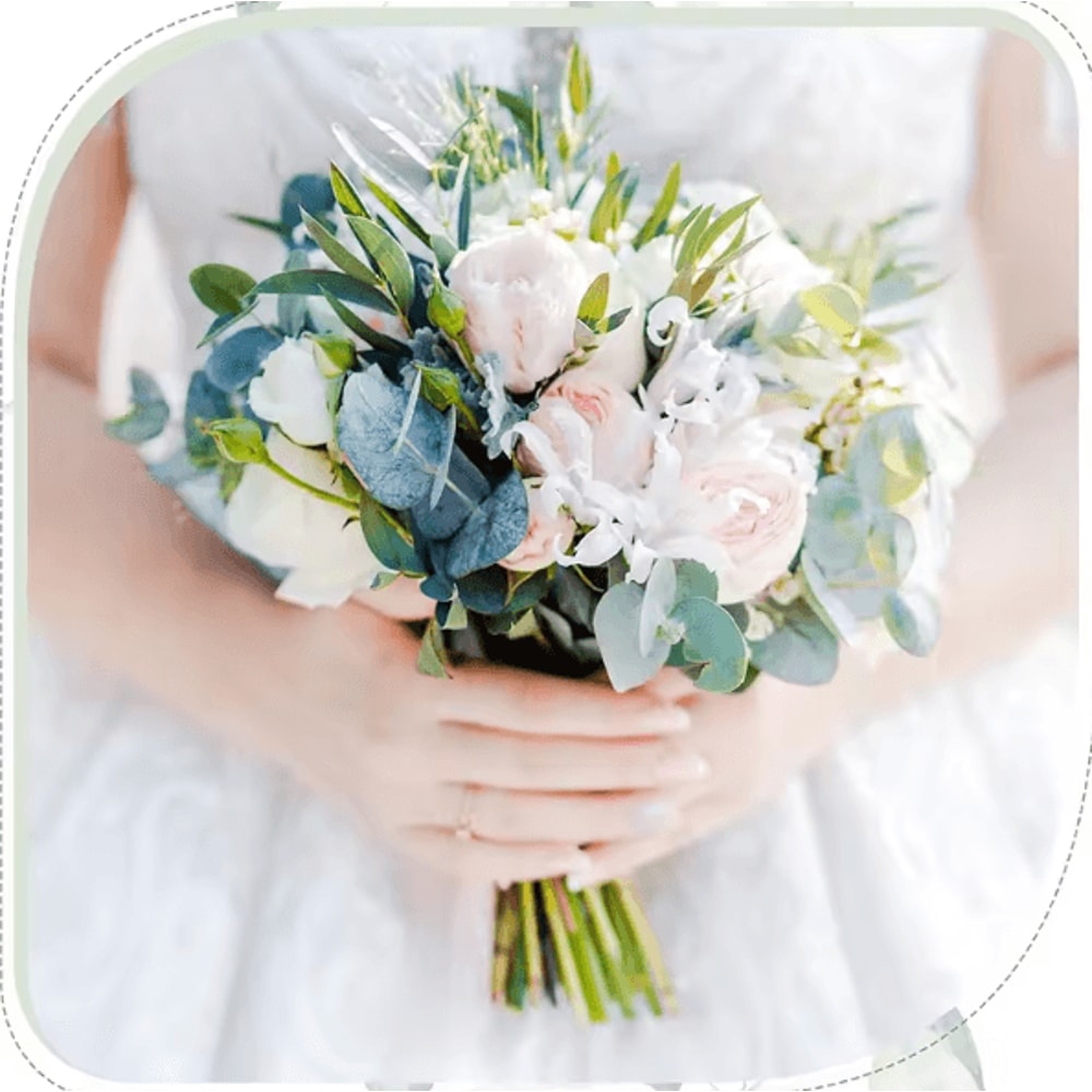 EverLeaf Mixed Artificial Eucalyptus Leaves Bulk For Wedding Floral Decor 2