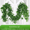 GreenVibe 100PCS Artificial Ivy Garland 2M Hanging Vines For Wall Garden Decor 1