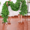 GreenVibe 100PCS Artificial Ivy Garland 2M Hanging Vines For Wall Garden Decor 2