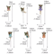 MagicSprout 6PCS Garden Fairy Figurines Set For Mini Garden Plant Decor 5