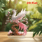 MythGlow Crystal Phoenix Statue Glass Figurine Desktop Crystal Decoration Gift 2