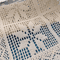 LaceCraft Vintage Crochet Cotton Linen Table Runner With Elegant Lace Edge 4