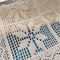 LaceCraft Vintage Crochet Cotton Linen Table Runner With Elegant Lace Edge 4