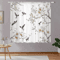 NatureBloom Floral Bird Print Curtain Set Polyester Decorative Window Drapes 3