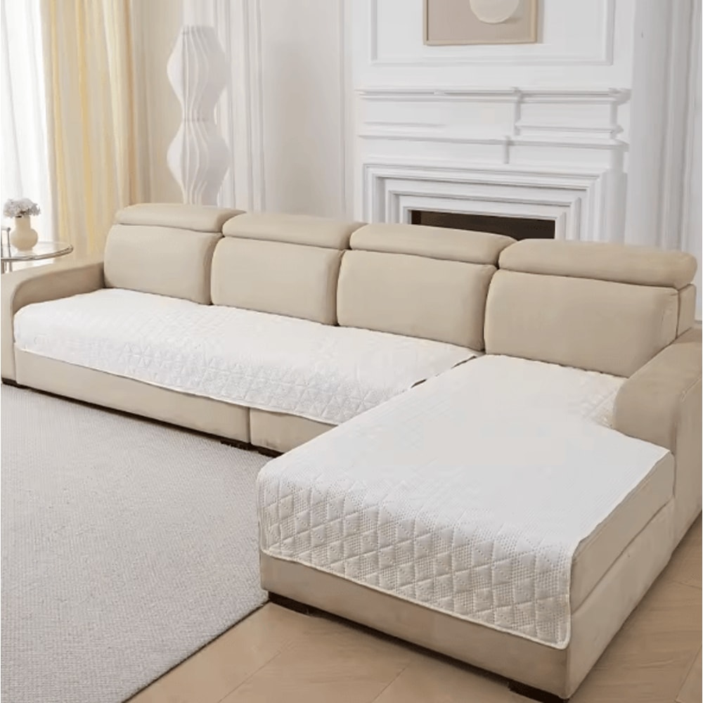 PetGuard Waterproof Quilted Couch Cover For Dogs Cats Sofa Protector 1