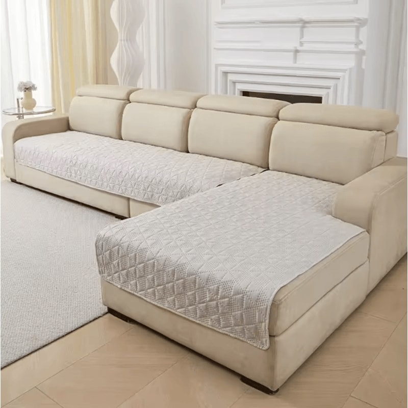 PetGuard Waterproof Quilted Couch Cover For Dogs Cats Sofa Protector 2