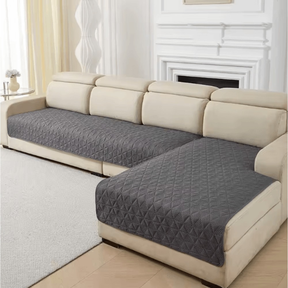 PetGuard Waterproof Quilted Couch Cover For Dogs Cats Sofa Protector 4