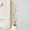 GlamTwigs Gold Artificial Antler Branches Decorative Set For Christmas DIY Decor 2