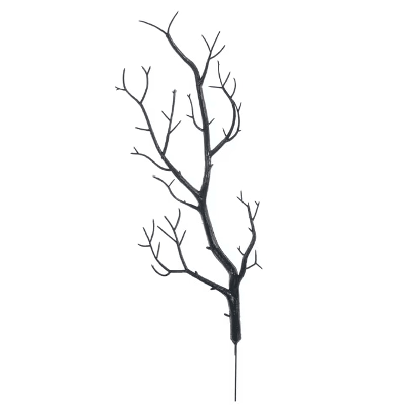 GlamTwigs Gold Artificial Antler Branches Decorative Set For Christmas DIY Decor 6