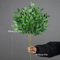 GreenAura Tall Artificial Eucalyptus Plant Tropical Willow Faux Tree Decor 5
