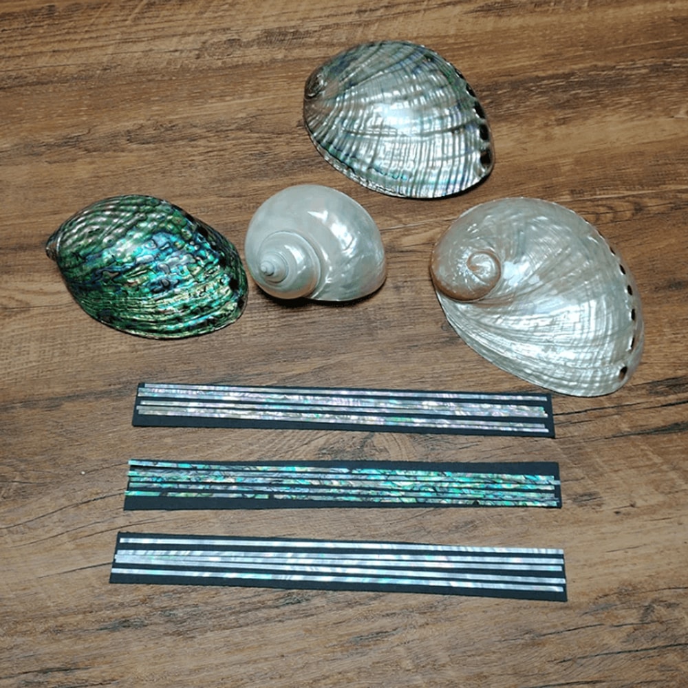 Paua Abalone Shell Inlay Strips Iridescent Mother Of Pearl For Guitar DIY Craft Projects 3