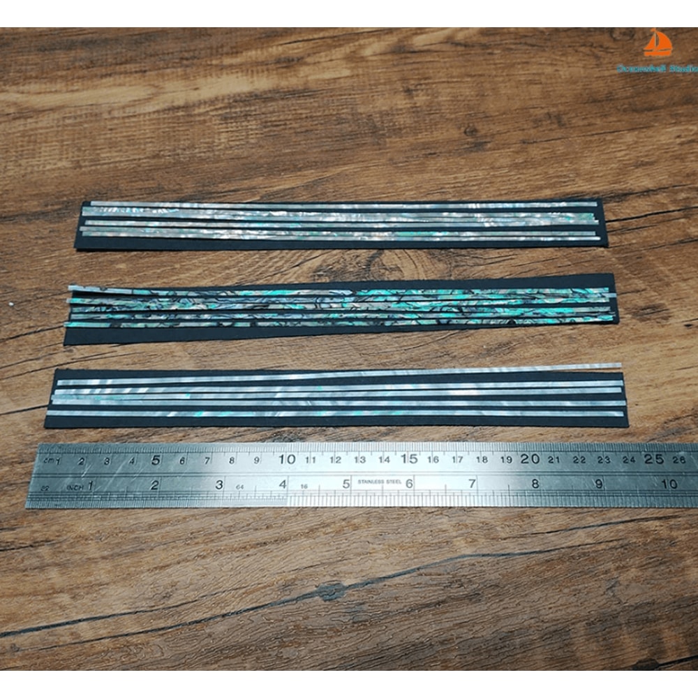 Paua Abalone Shell Inlay Strips Iridescent Mother Of Pearl For Guitar DIY Craft Projects 5