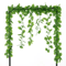 Artificial Monstera Hanging Vines Tropical Leaf Greenery Decor For Home Events 0