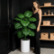 Large Artificial Monstera Leaves Tropical Palm Leaf Decor For Home Garden Events 4