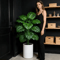 Large Artificial Monstera Leaves Tropical Palm Leaf Decor For Home Garden Events 4