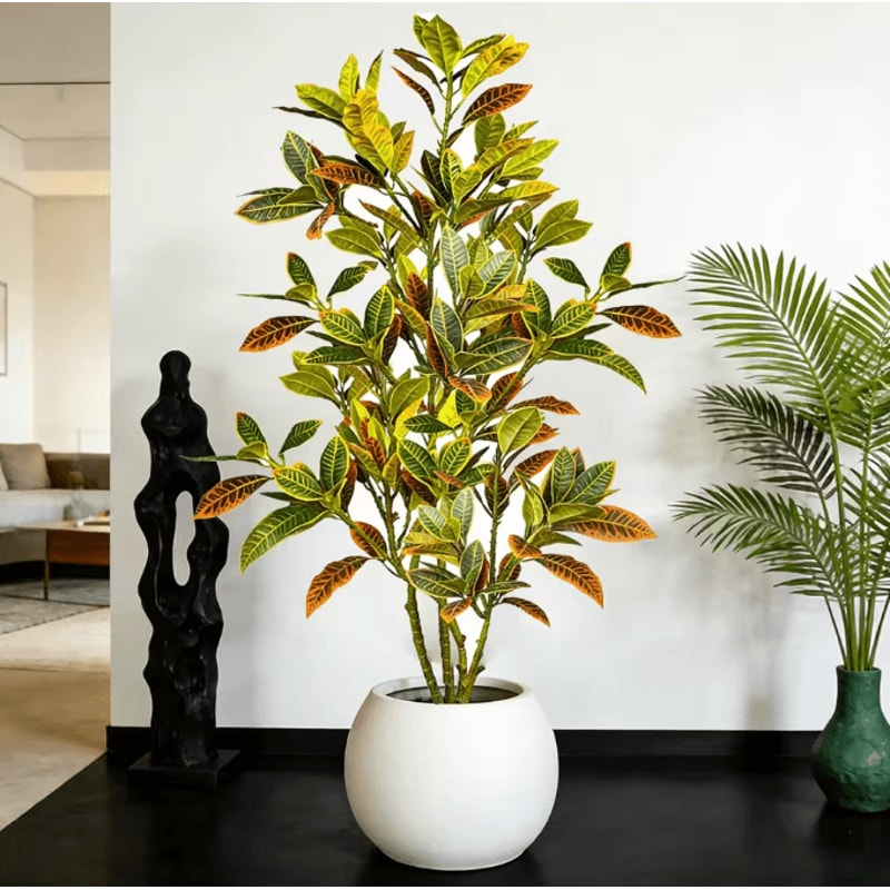 Large Artificial Banyan Tree Ficus Plant Realistic Tropical Indoor Decor 2