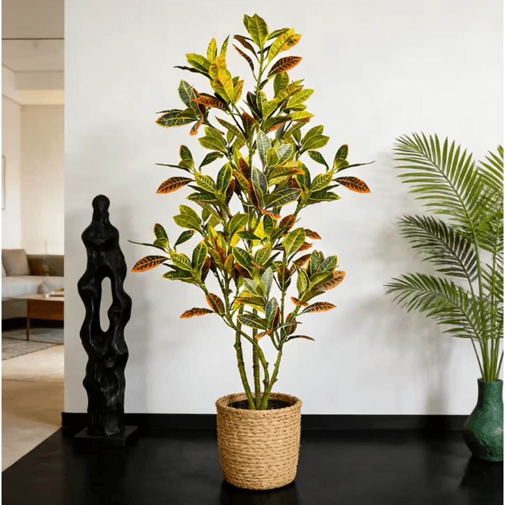 Large Artificial Banyan Tree Ficus Plant Realistic Tropical Indoor Decor 3
