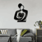 Embrace Love Metal Wall Decor Sign Minimalist Romantic Wall Art For Home Bedroom 1