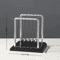Newtons Cradle Balance Ball Desk Toy Kinetic Energy Pendulum Decor Science Gift 4