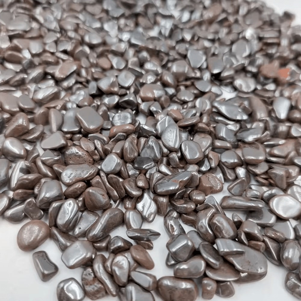Polished Hematite Crystal Chips Natural Healing Stones For Decor Crafts Energy Balance 4